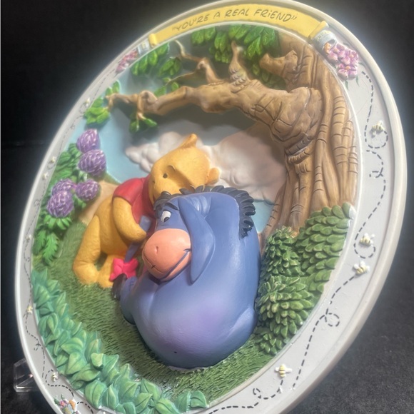 BNIB VINTAGE WINNIE THE POOH AND FRIENDS YOU’RE A REAL FRIEND LIMITED ED, A 5824 - Picture 8 of 16